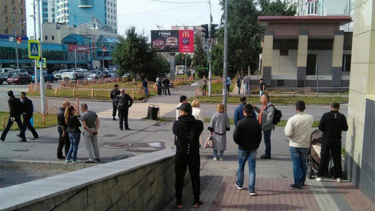  Knife attacker in Russian city wounds 8, shot by police