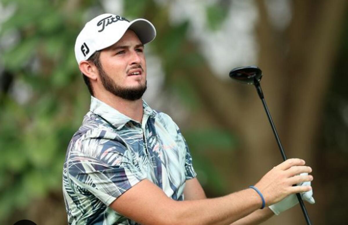 Joshua Grenville-Wood who finished tied second at last year’s Abu Dhabi Challenge - Instagram