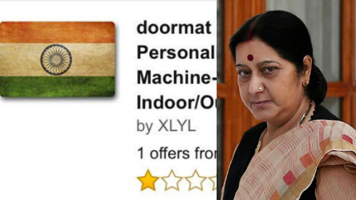  Company removes Indian flag doormats after no visa threat