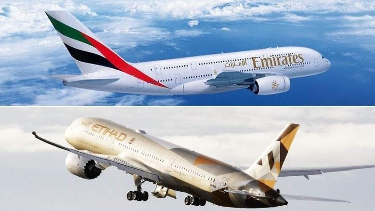 Emirates, Etihad flights, Manila, lava, volcano, Manila international airport