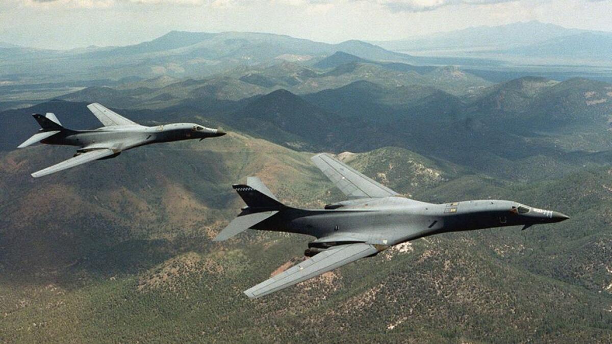 US bombers in show of force against North Korea