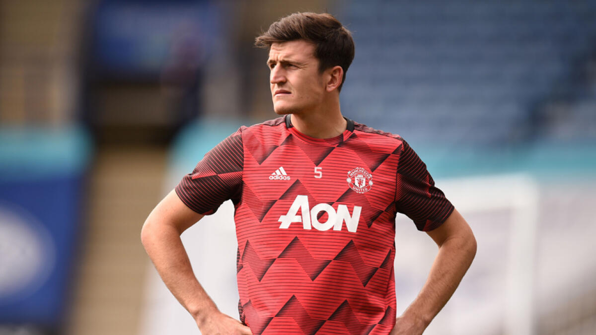 Harry Maguire was handed a suspended prison sentence of 21 months and 10 days by the Greek court. - AFP