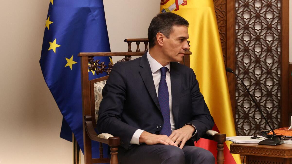 Spain's Prime Minister Pedro Sanchez. - Reuters file