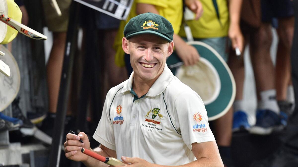 Since his debut against Pakistan in 2018, Marnus Labuschagne, 26, has grown in stature in the Australian set-up. — AFP
