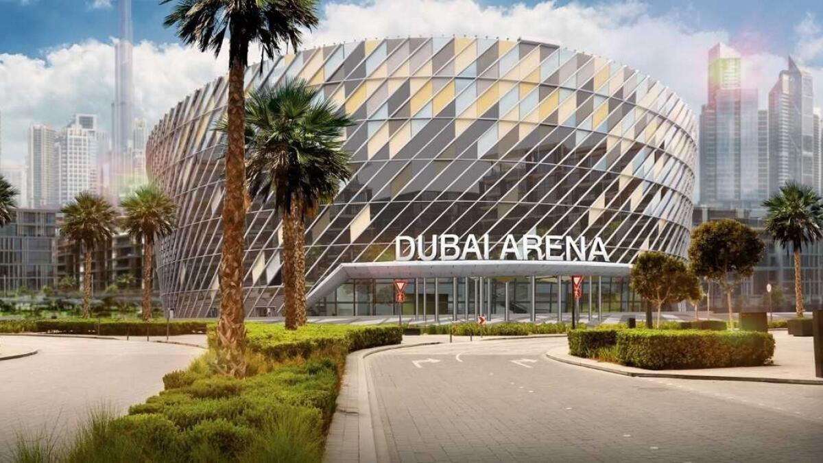Façade completed as Dubai Arena prepares for 2019 opening