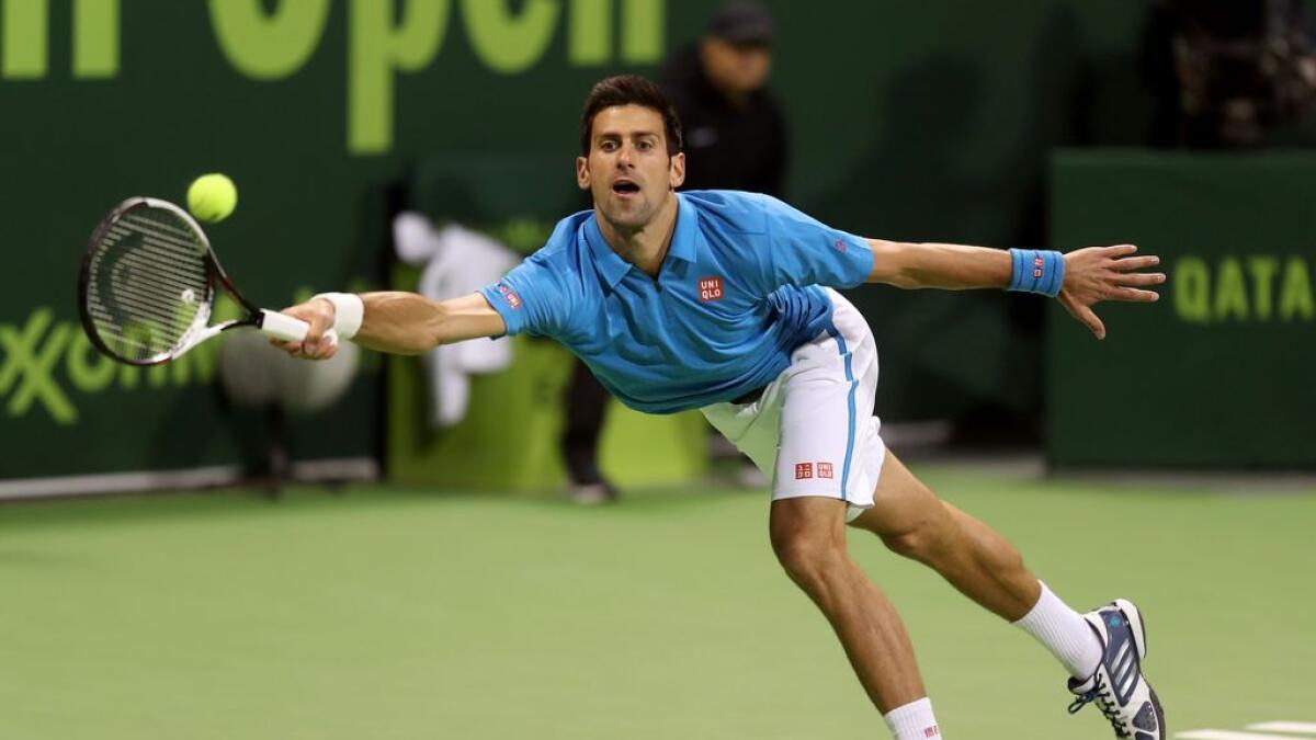 Djokovic downs evergreen Stepanek to reach Qatar semis