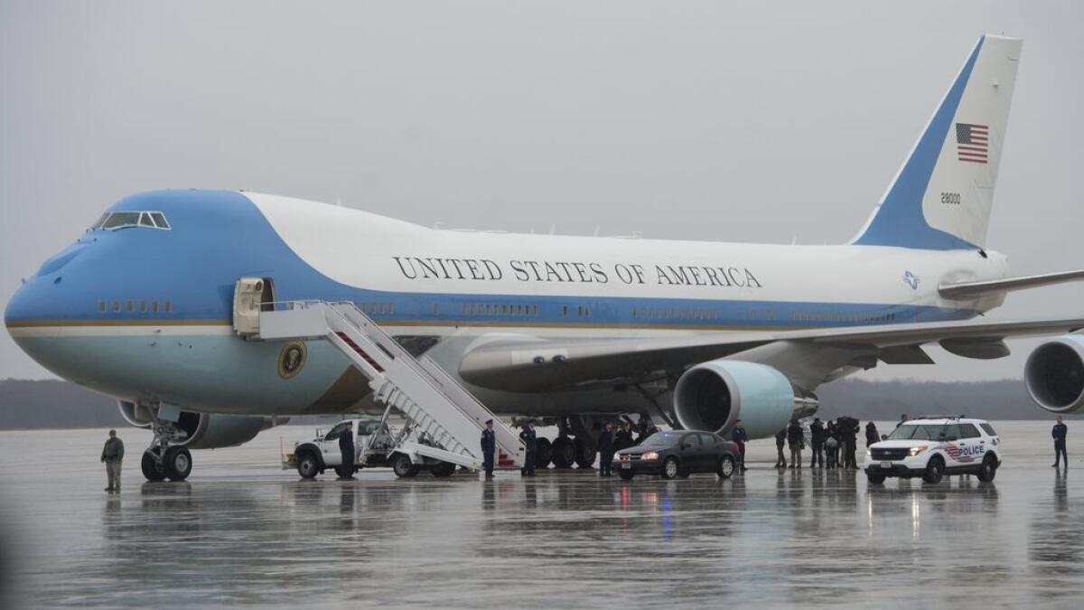 Trump on Air Force One contract: Cancel order!