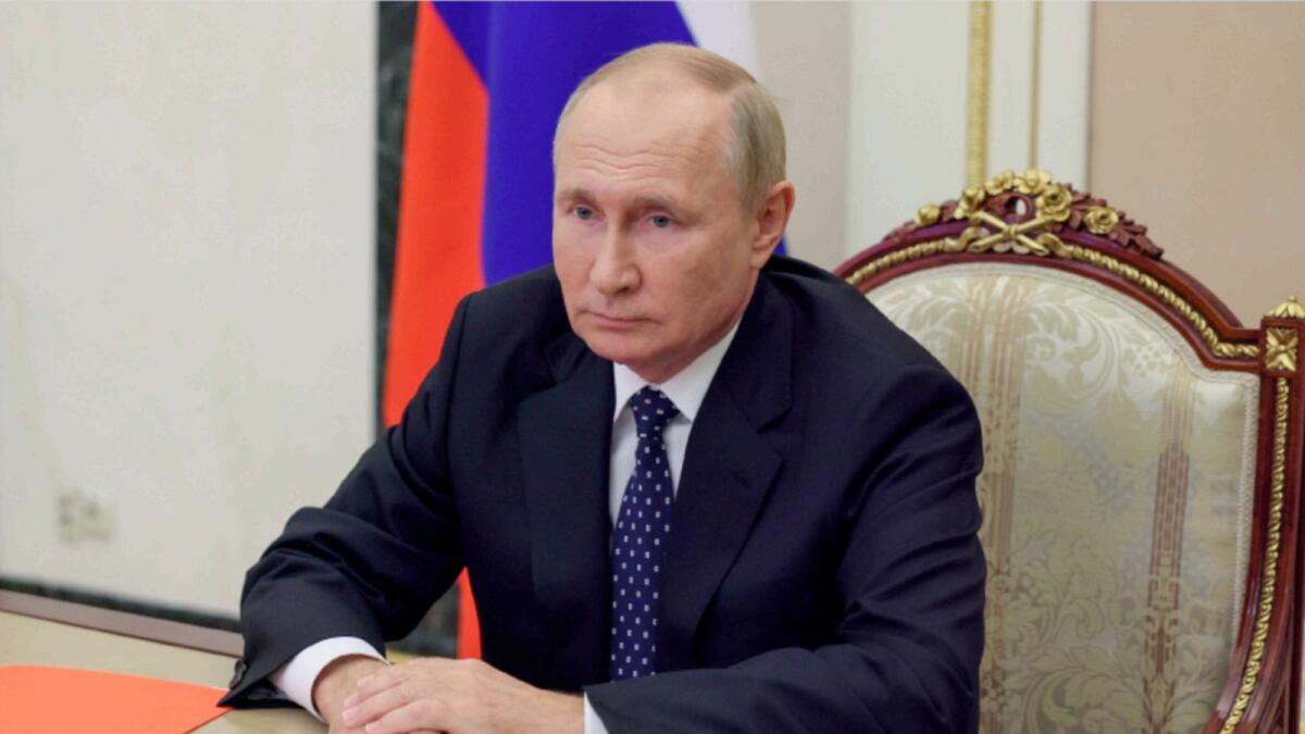 Russian President Vladimir Putin. — AP file