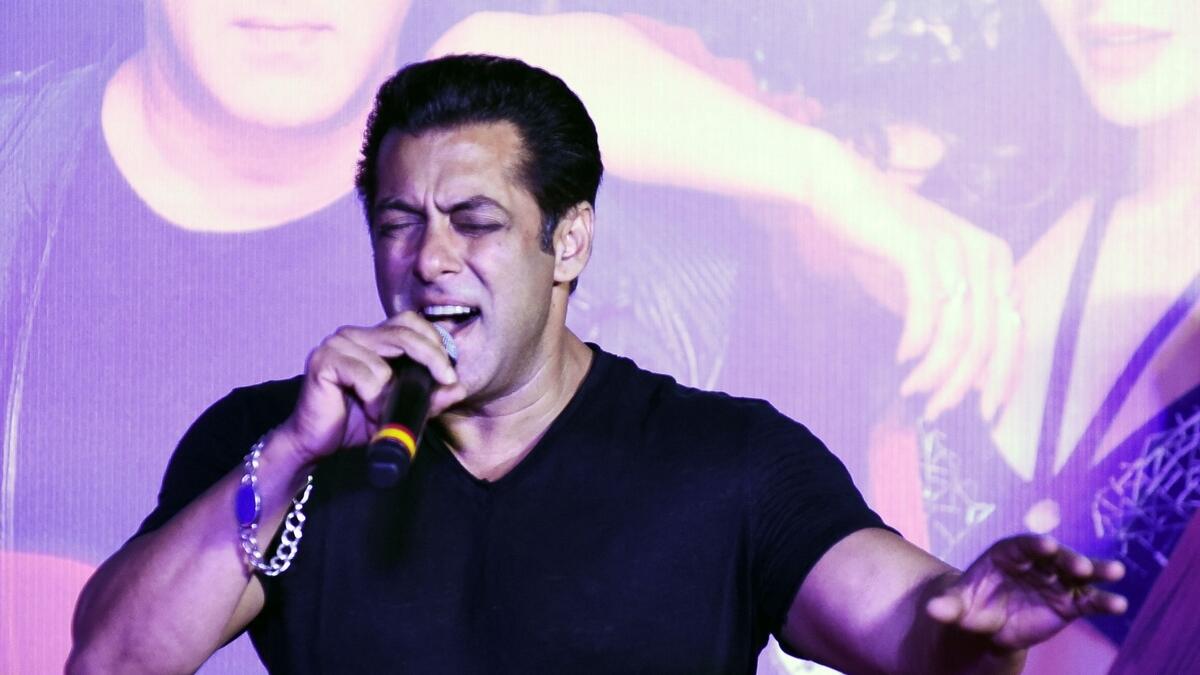 Indian Bollywood actor Salman Khan.- AFP