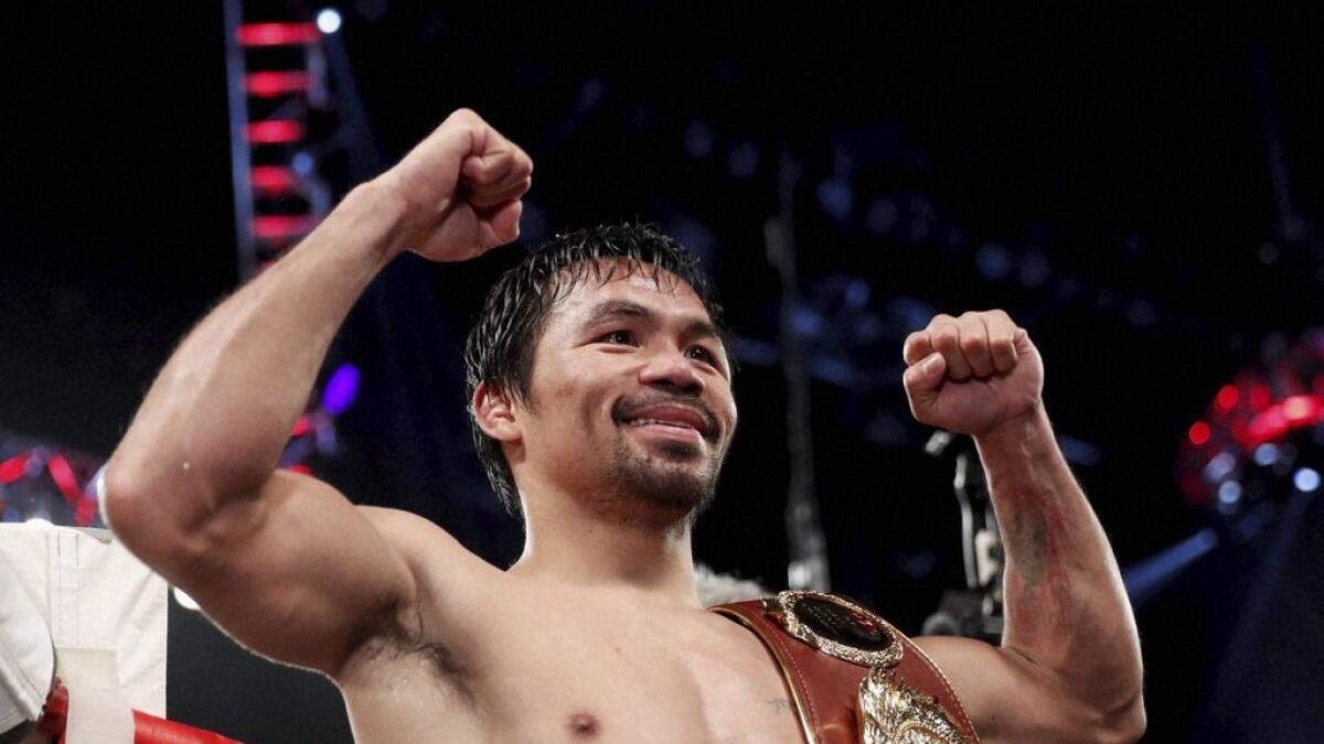Pacquiao ready for rematch with Mayweather