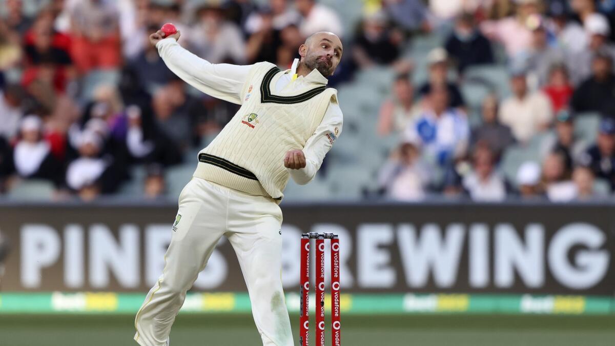 Nathan Lyon is poised to join Shane Warne (708) and Glenn McGrath (563) as one of the only Australians to take 500 wickets in Test cricket. - AP