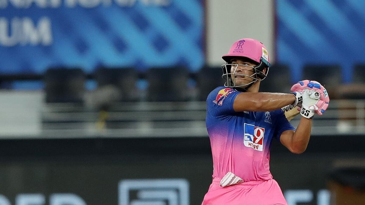 Riyan Parag hit a match-winning 42 against Sunrisers Hyderabad. (IPL)