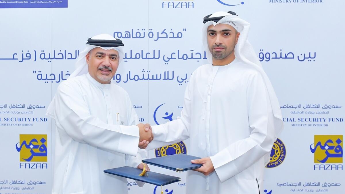 Al Masraf signs MoU with Fazaa