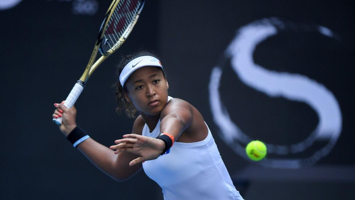 Naomi Osaka's decision has left the WTA in an awkward position. — AFP