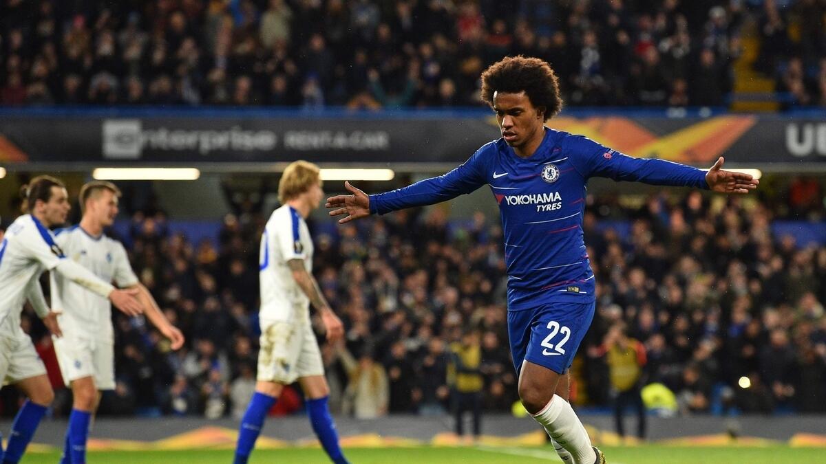 Willian has been linked with a move to Arsenal