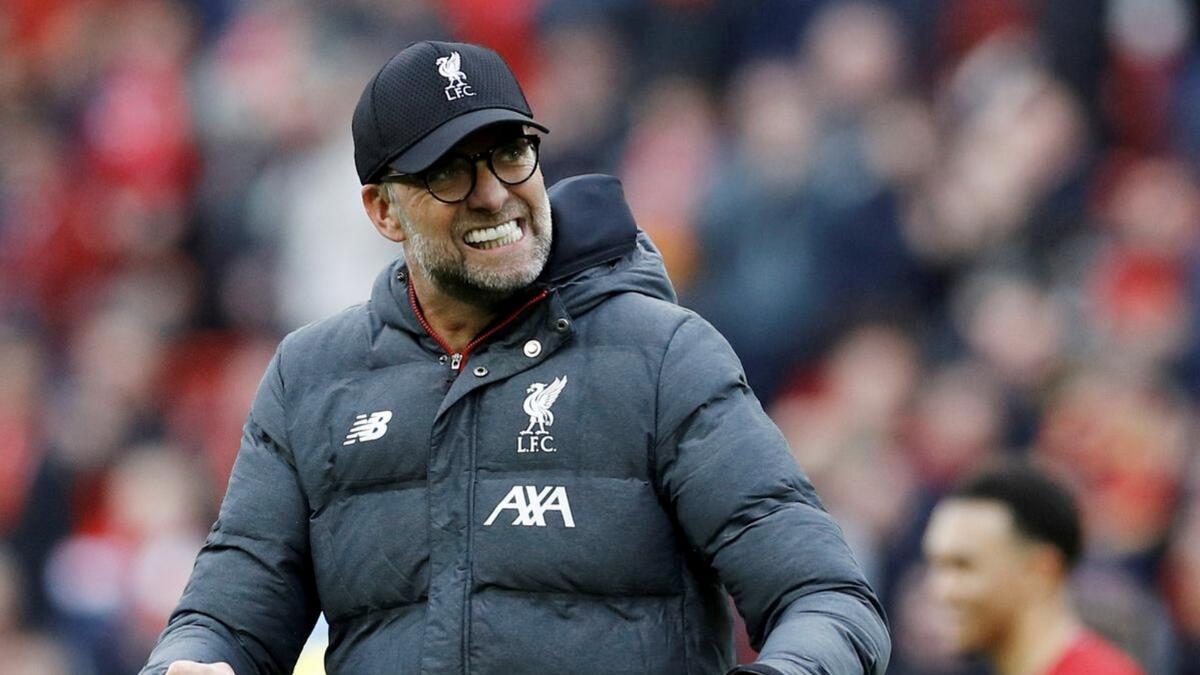 Liverpool manager Juergen Klopp. - Reuters