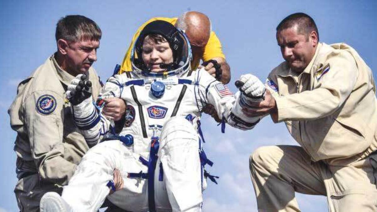 Astronaut snoops on bank account from International Space Station
