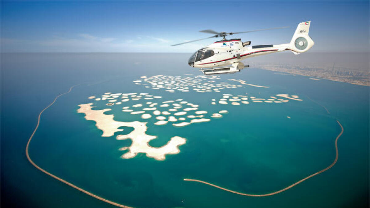 The stunning helicopter tour of Dubai