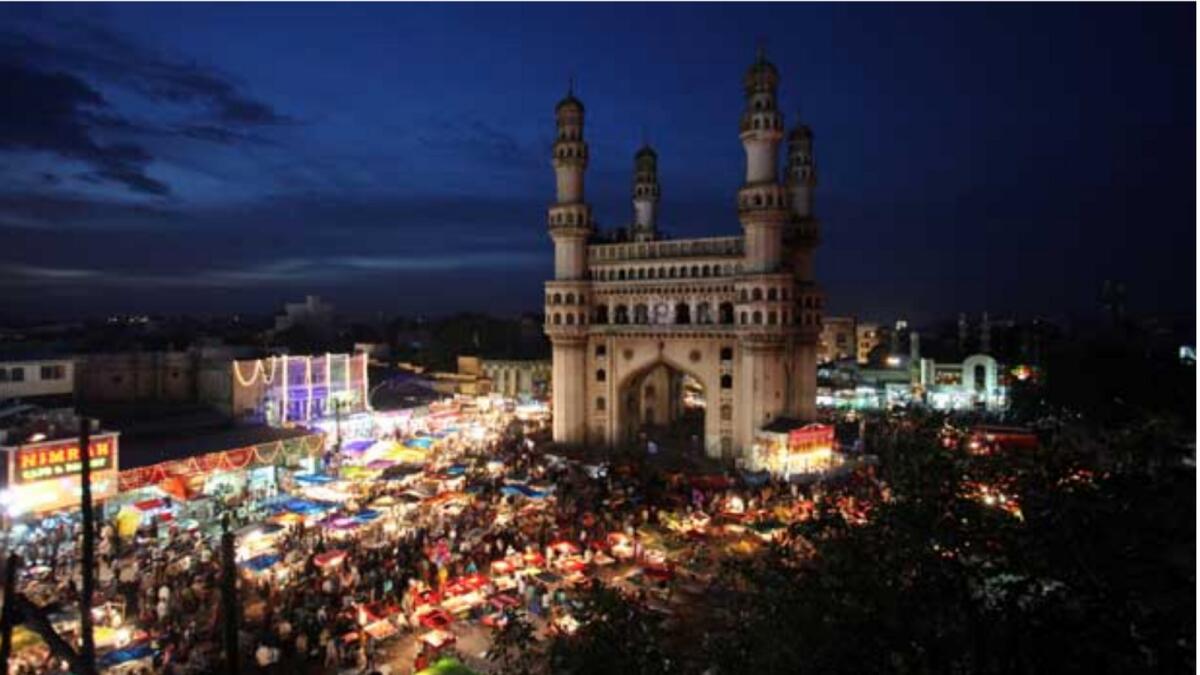 Charminar in Hyderabad. Picture is used for illustrative purpose only. — AP file