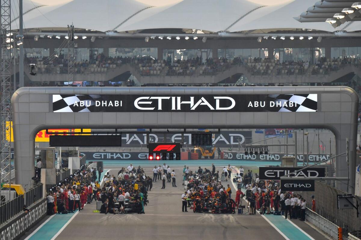 The Yas Marina Circuit. — AFP file