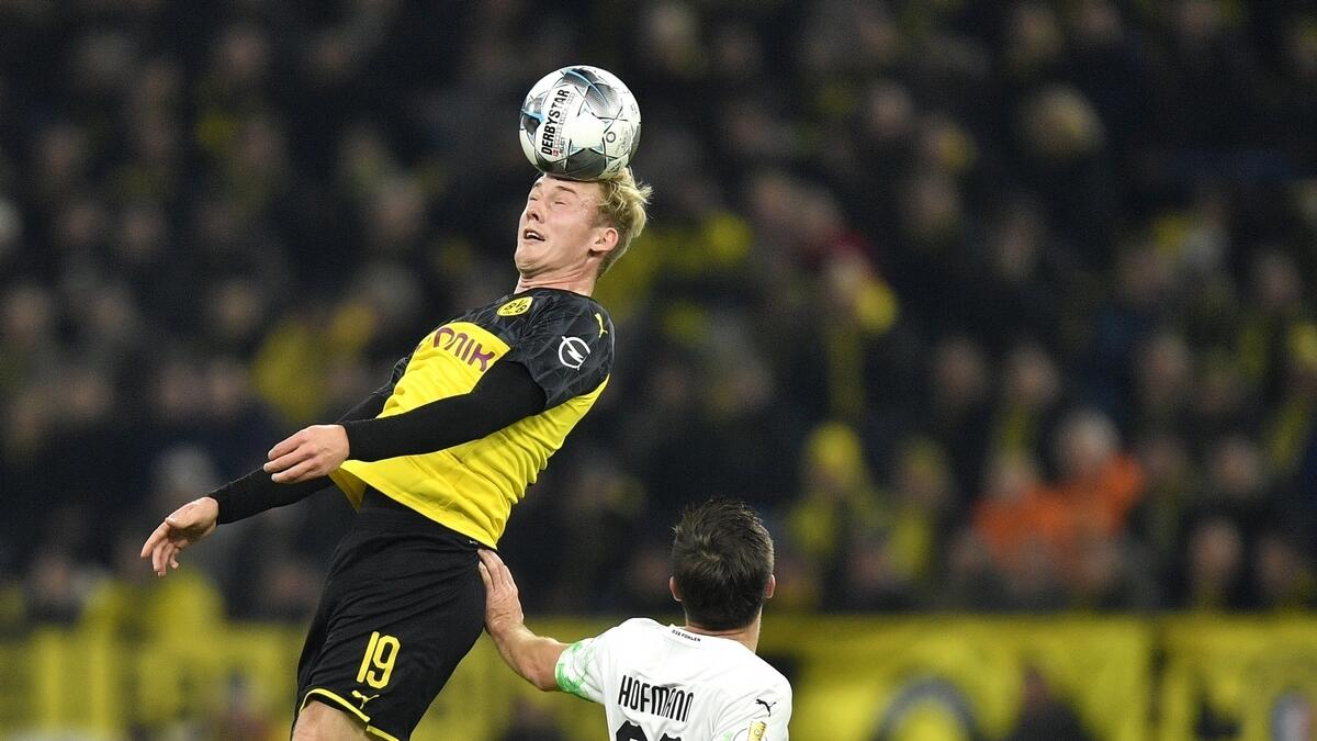 Dortmund overcome Moenchengladbach in German Cup