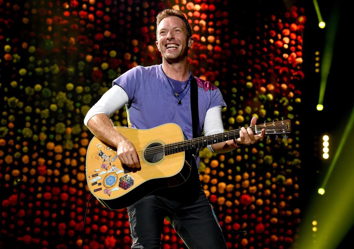 Singer Chris Martin of Coldplay. (File)