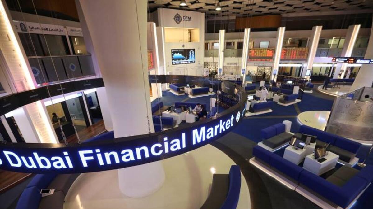 Dubai financial market. - KT file
