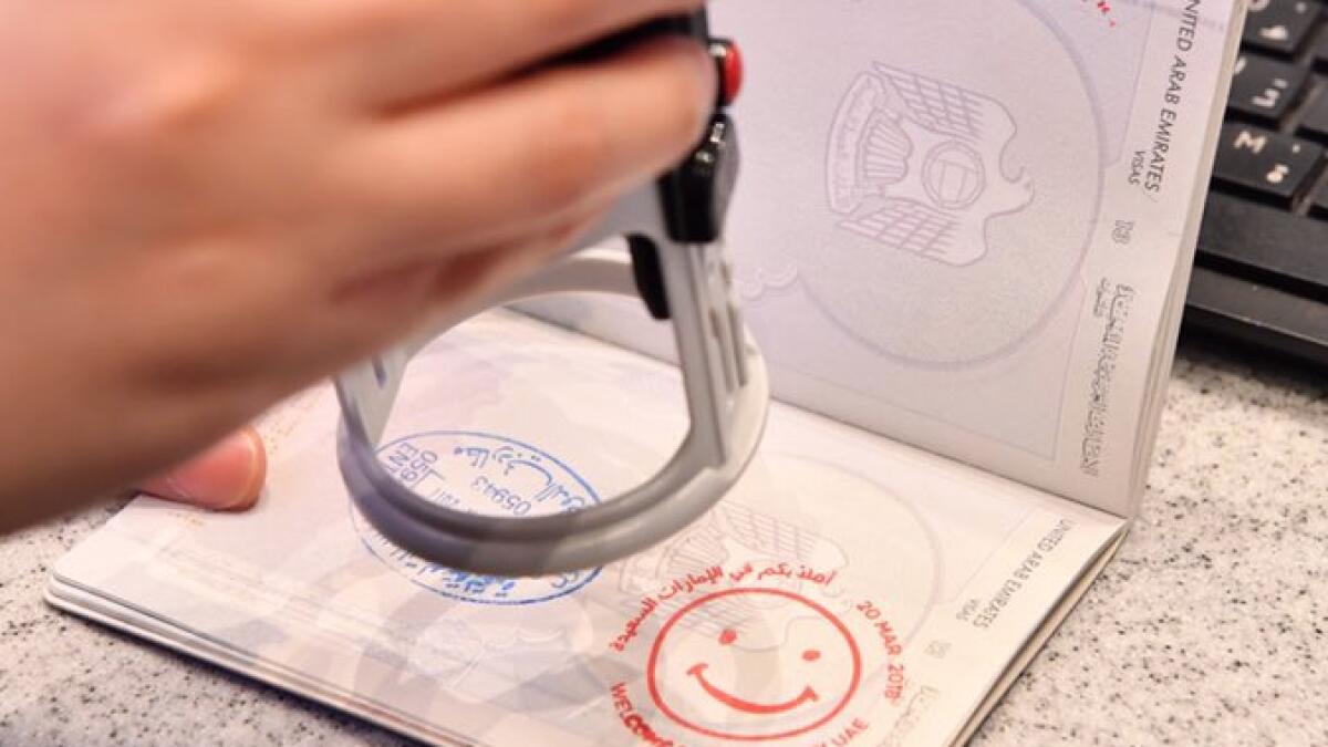Dubai travellers get special happiness stamp on passports