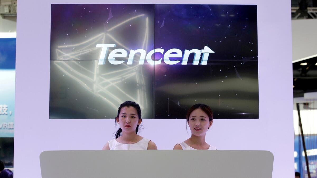 Tencent overtakes Facebook in market value