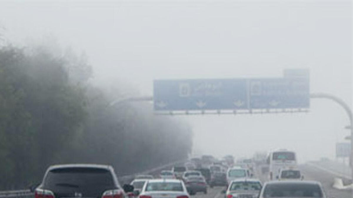 Motorists urged to drive safely on reduced visibility