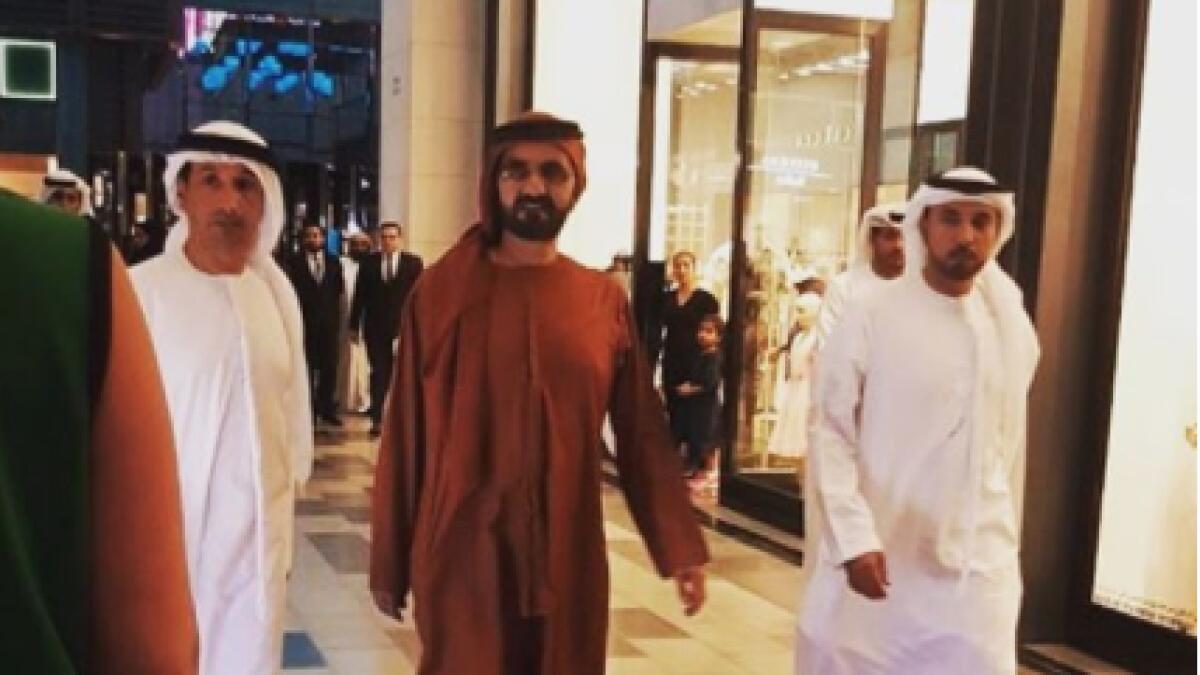 Video: Sheikh Mohammed visits City Walk Dubai, surprises UAE residents 