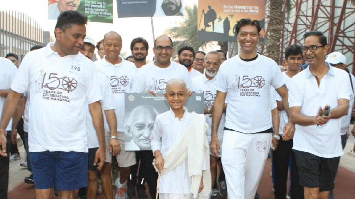 Gandhi, Mahatma Gandhi, Indian expats, Dubai