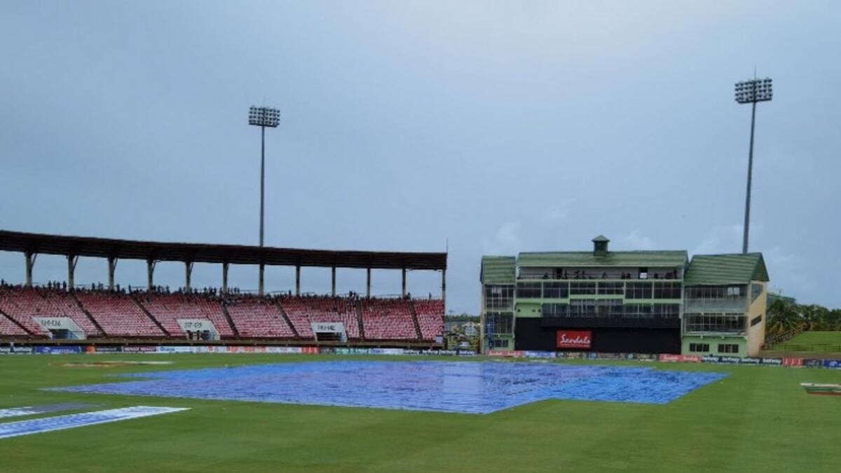 The fourth match was called off due to rain. (ICC Twitter)