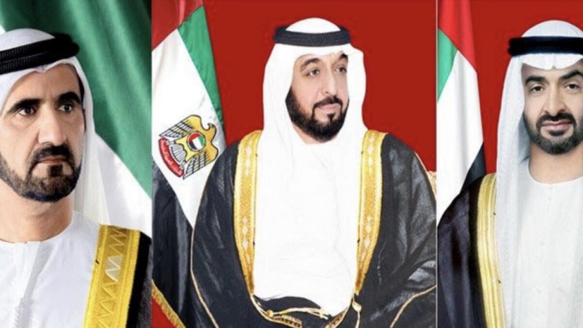 UAE leaders offer condolences to Bahrain King on death of Sheikha Hala