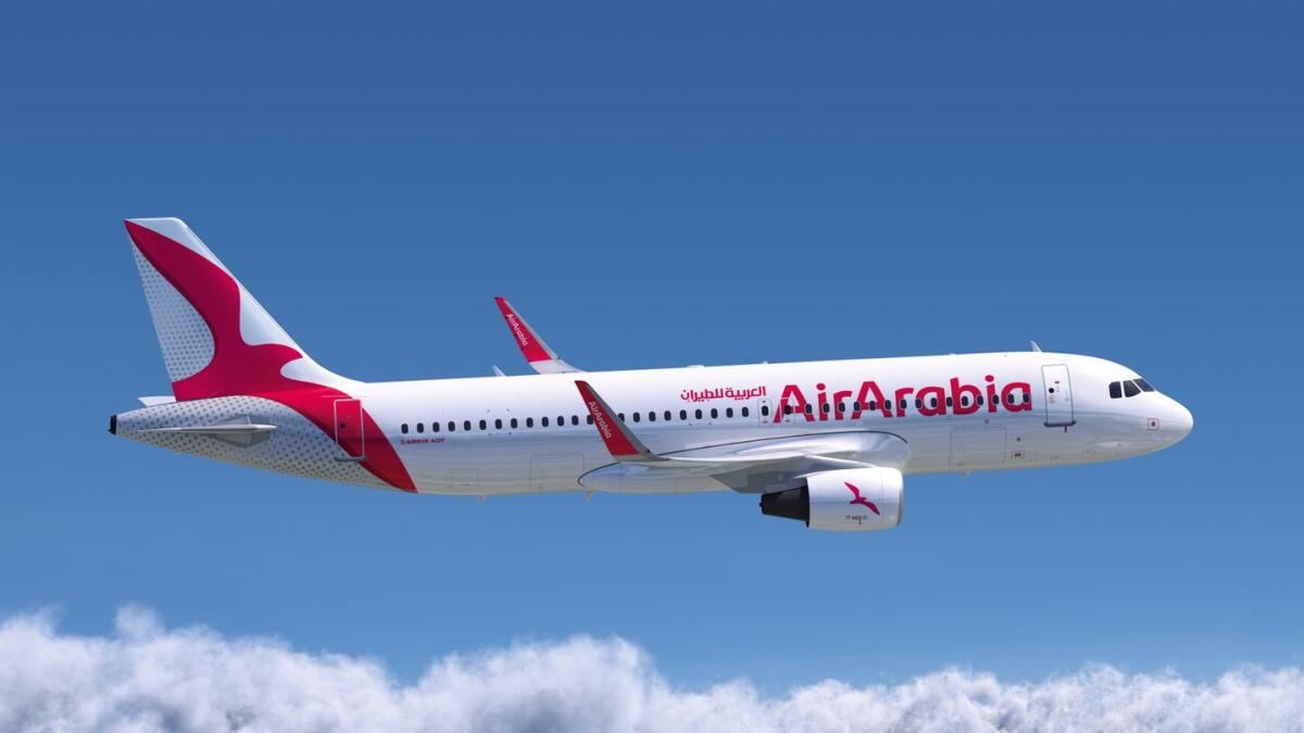 More than 5.2 million passengers flew with Air Arabia between January and June 2022 across the carrier’s five hubs, an increase of 131 per cent compared to the same period last year. — Supplied photo