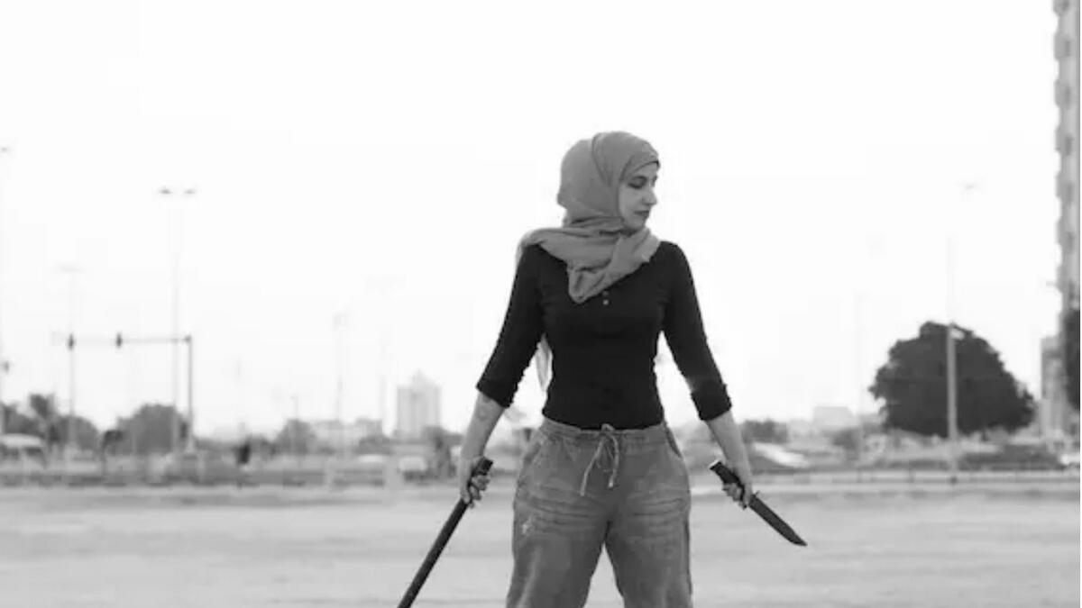 20-year-old Saudi woman teaches Filipino martial arts