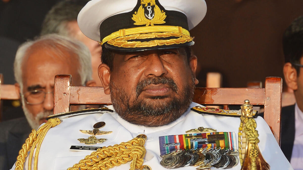 Sri Lanka court orders arrest of military chief