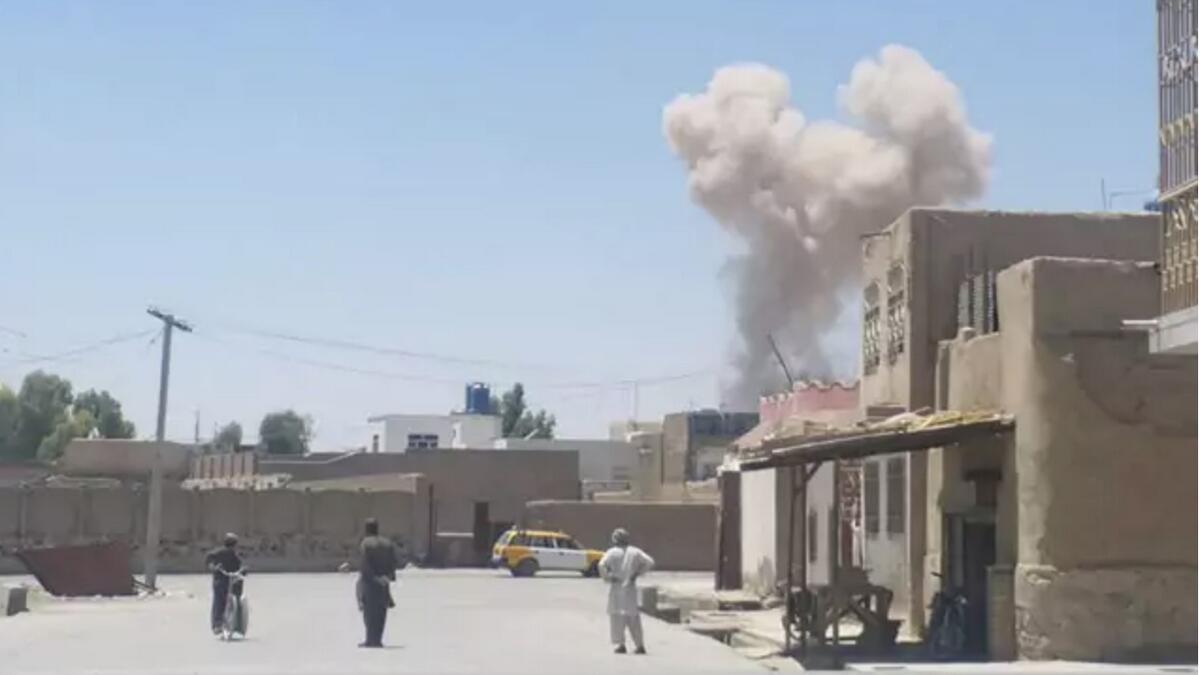16 killed, 38 wounded by blast in southern Afghan city