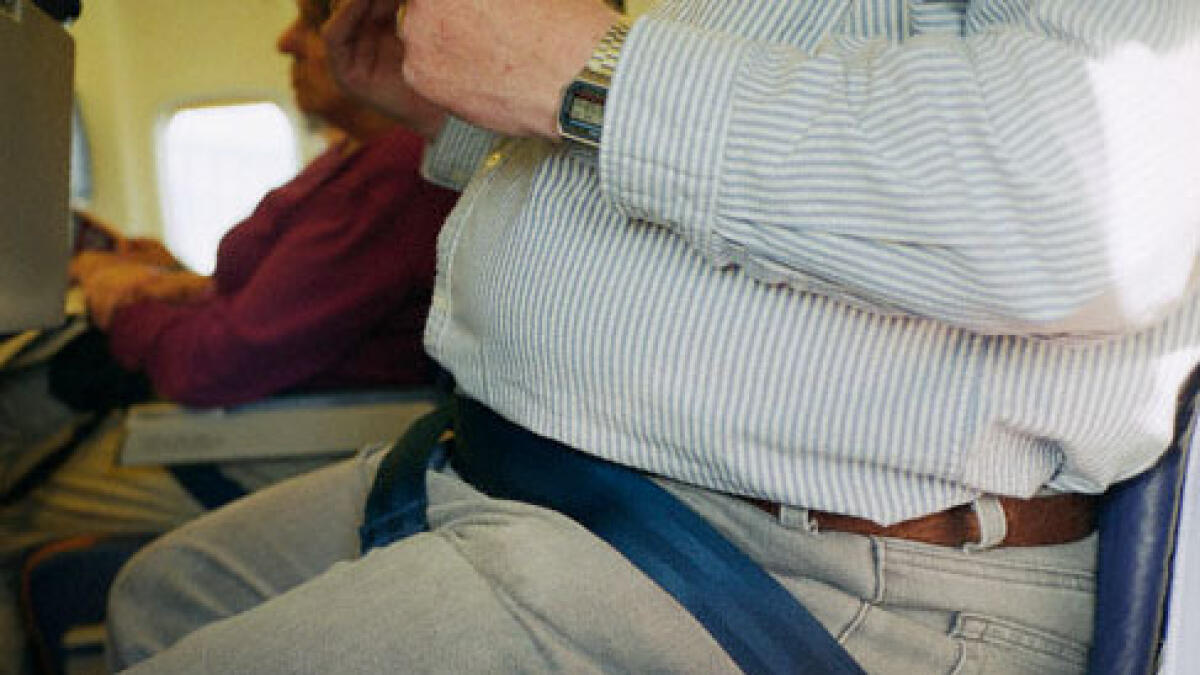 Man sues UAE airline over obese passenger injuring his back