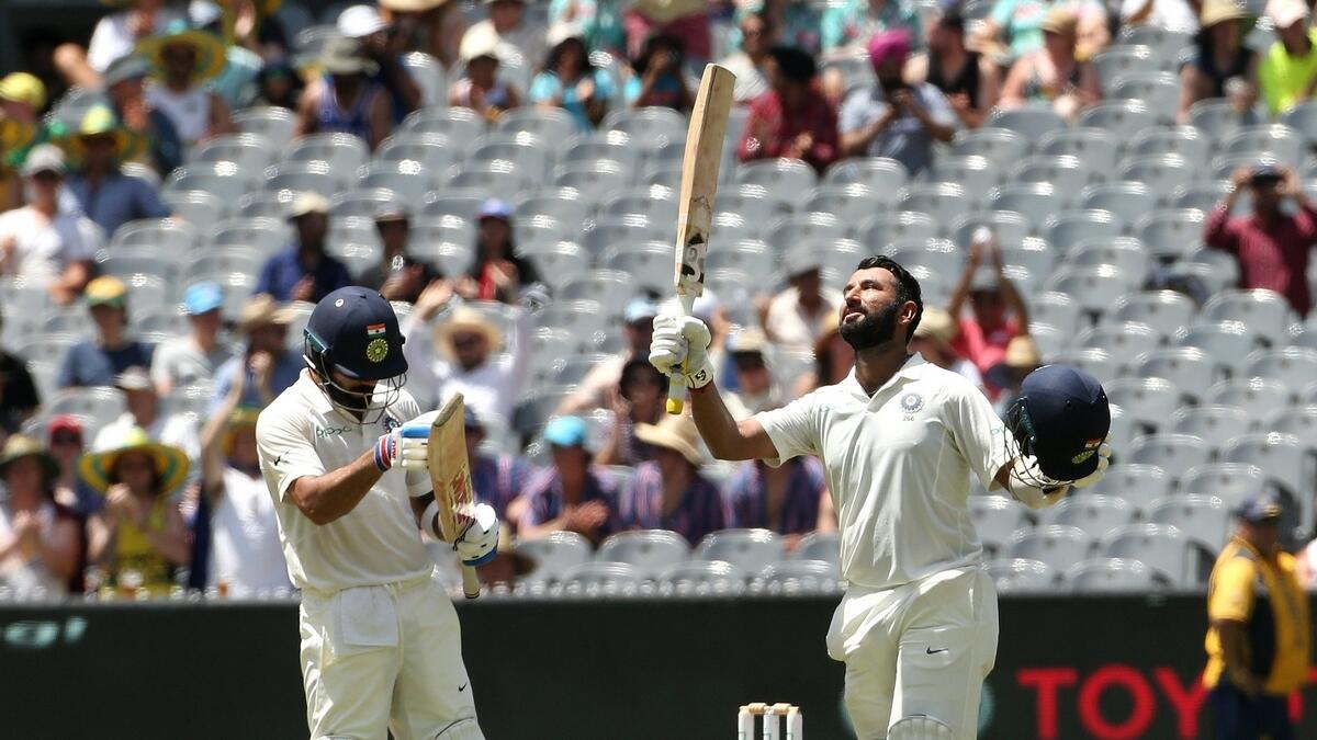 Centurion Pujara leads India to strong position in Melbourne