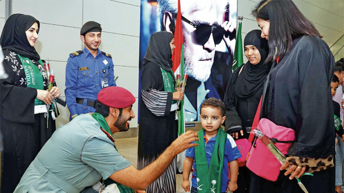 UAE starts Saudi National Day celebrations early