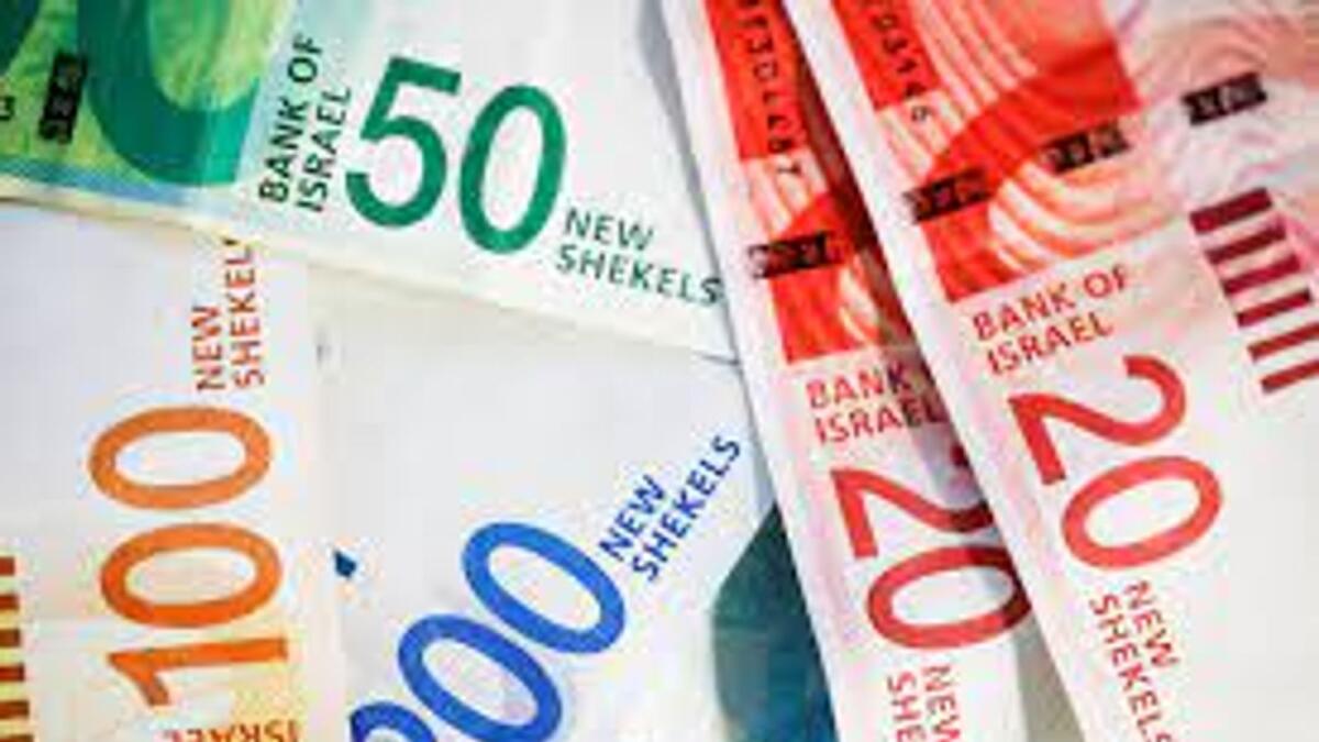 The shekel stood at 3.645 per dollar in afternoon trading, its weakest level since April 2020 and down 5.5 per cent this month.