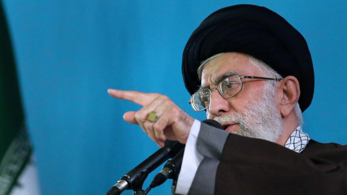 Khamenei says Iran nuclear weapons are US “myth”