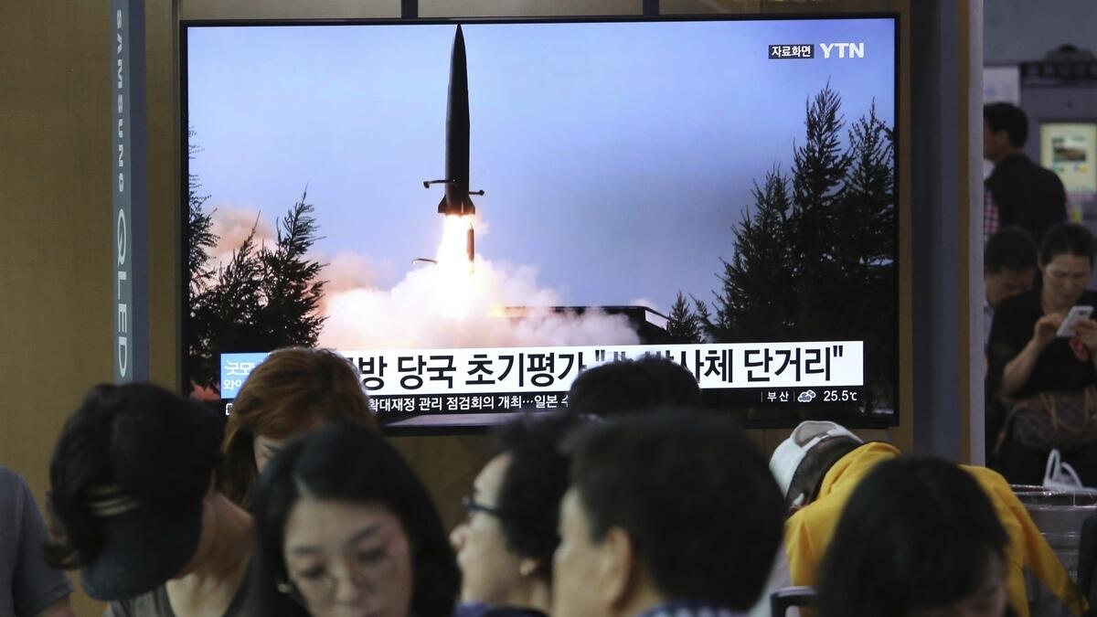 North Korea fires missiles into sea, fresh nuclear talks in doubt 