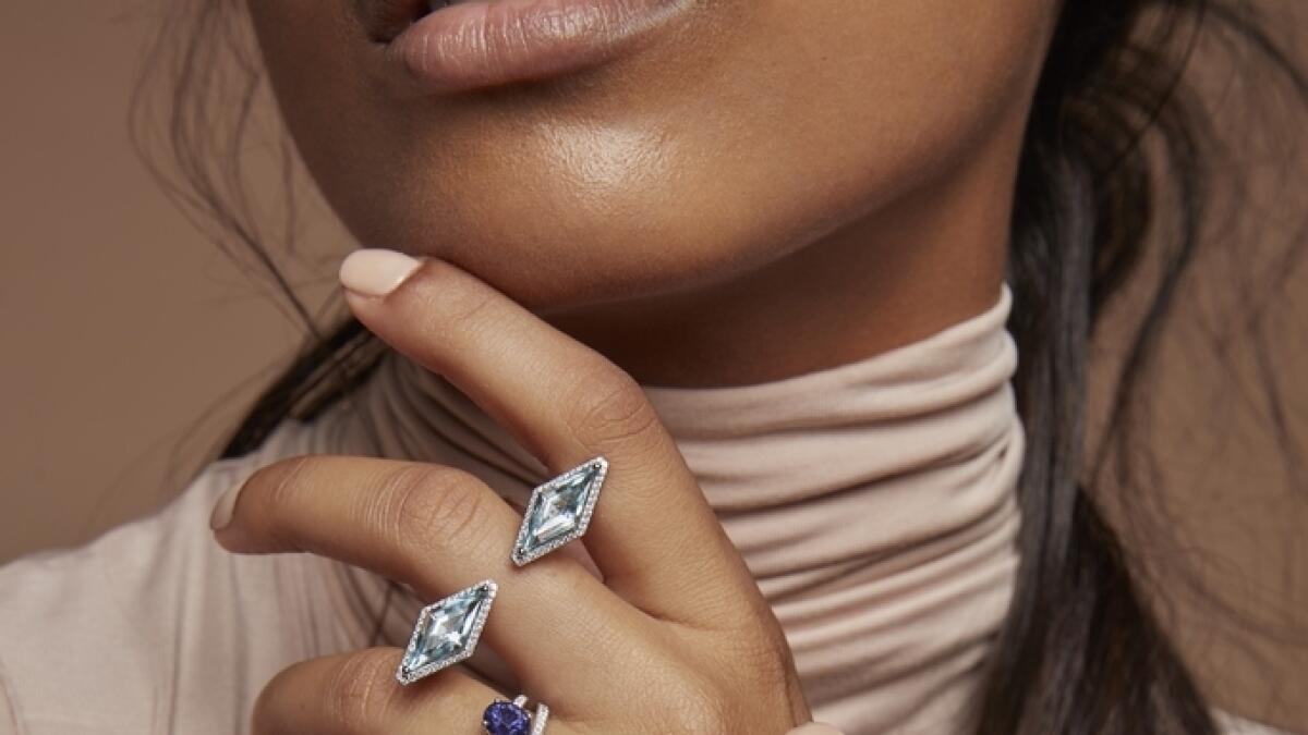 Some of Noora's unique rings