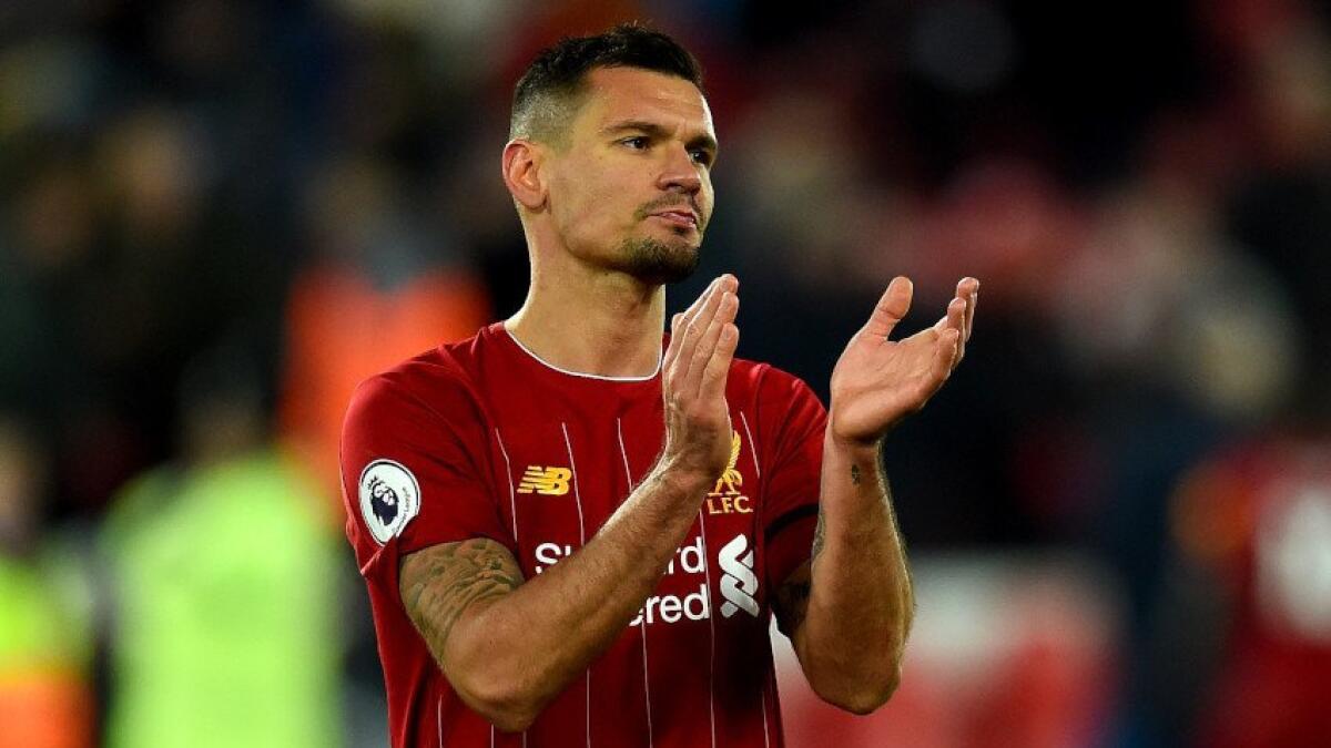 Dejan Lovrenwas limited to 15 Liverpool appearances across all competitions this season