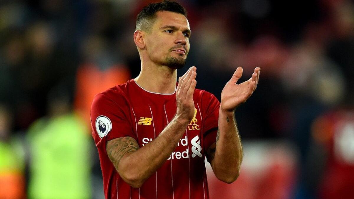 Dejan Lovrenwas limited to 15 Liverpool appearances across all competitions this season