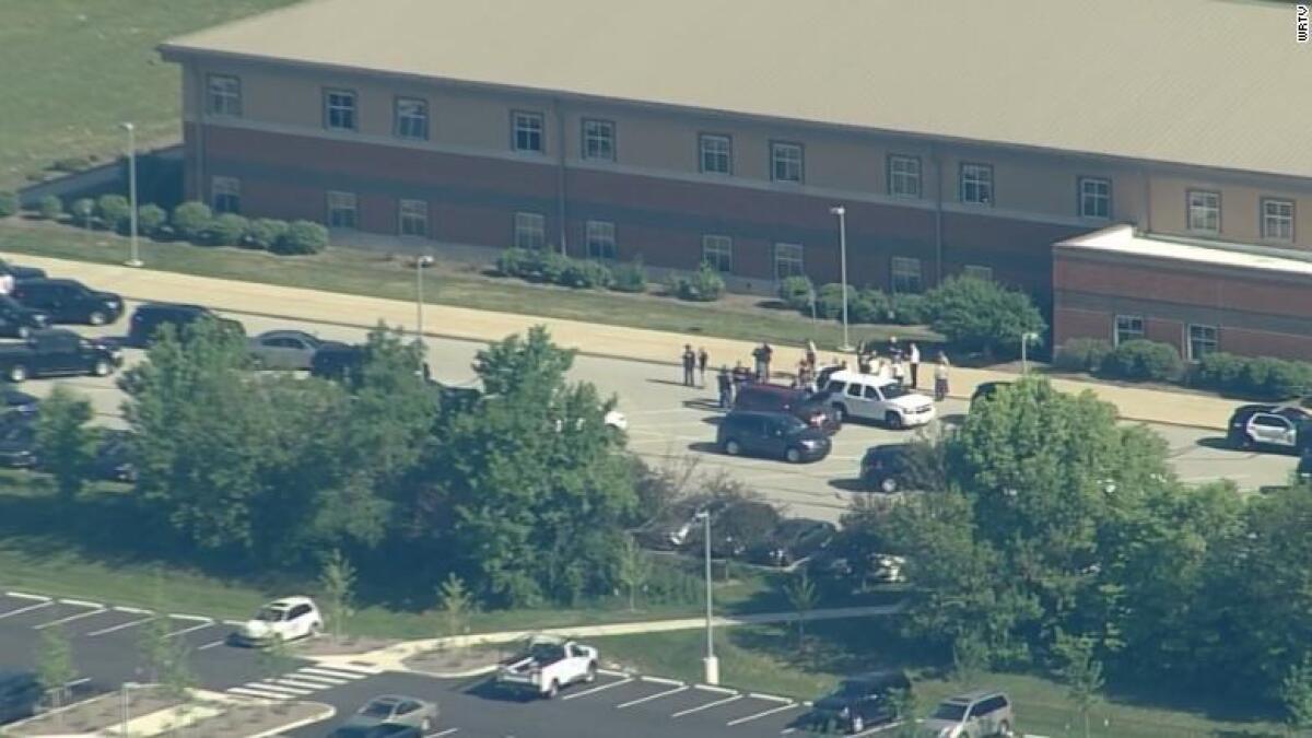 2 hurt in Indiana middle school shooting; suspect detained