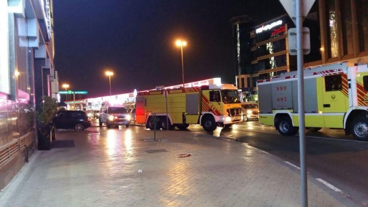 Hotel guests evacuated after fire in Deira