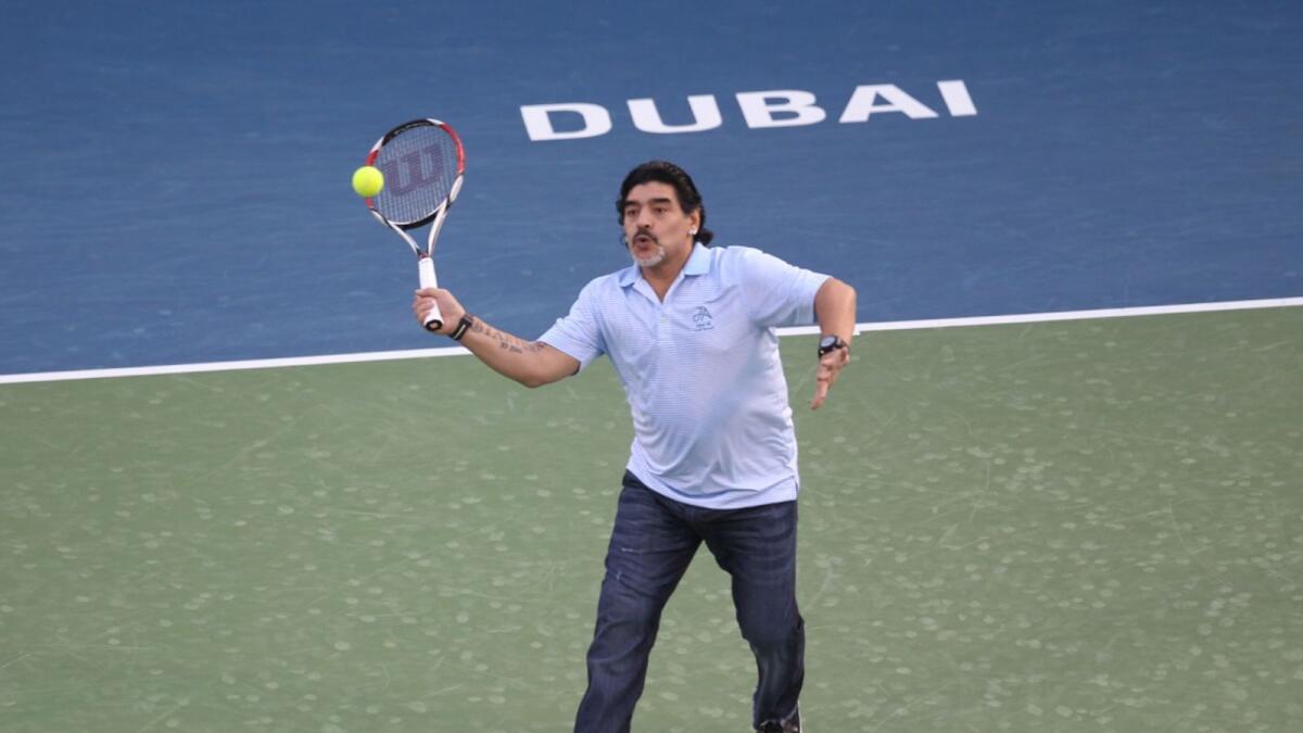 I am far from my country, but believe me, in Dubai I have found my second home, Maradona had said in 2013. — KT file
